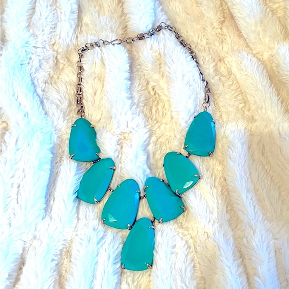 *VINTAGE* Kendra Scott Harlow NWOT - Teal - Picture 1 of 4